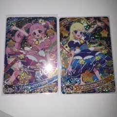 ひみつのアイプリ フレンドスターグランプリ ブルー ピンク ひまり みつき