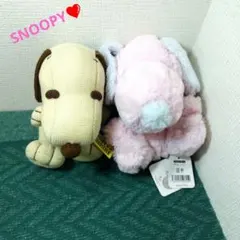 ✨SNOOPY✨️スヌーピーぬいぐるみ2個セット✨peanuts✨のサムネイル