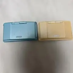 ニンテンドーDS 本体 青 クリーム色
