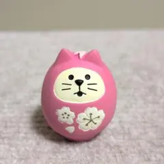 デコレ　コンコンブル　桜猫だるま