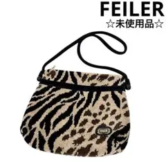 【FEILER】 フェイラー レオパード ヒョウ柄 ハンドバッグ ショルダーのサムネイル