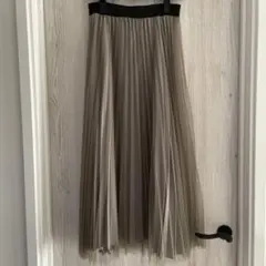 OLIVE des OLIVE プリーツスカートロング