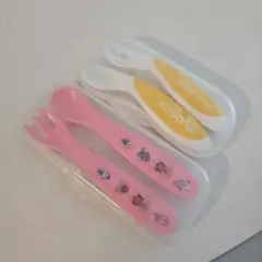 【美品】子ども用スプーン・フォークセット 4本