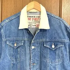 BE FIRST ビーファースト デニムジャケット Gジャン 襟 コーデュロイ