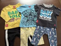 BABYDOLL 半袖Ｔシャツと半ズボンセットのサムネイル