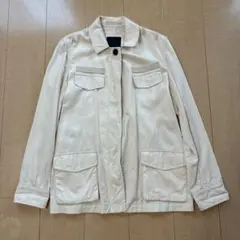 DENHAM ミリタリージャケット ベージュ　デンハムのサムネイル