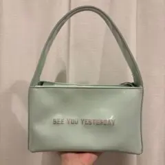 SEE YOU YESTERDAY ミントグリーン ハンドバッグ