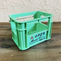 昭和レトロ 三菱 1983 ビンテージ 小物入れ コンテナ 八日市 ノベルティのサムネイル