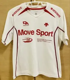 DESCENTE Move Sport シャツ ホワイト　Sサイズ
