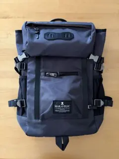 MAKAVELIC DOUBLE LINE BACKPACK ブラックのサムネイル