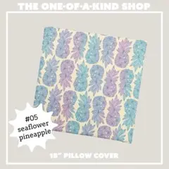 Jana Lam ピンクパイナップル柄 枕カバー