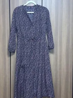 UNIQLO 小花柄　ワンピース　Sサイズ