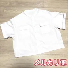 Soiunique 胸ポケット　ボックスシルエット　スタンドカラー　シャツのサムネイル