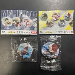 僕のヒーローアカデミア 轟焦凍 キラキラチャーム・オリジナル缶バッジ