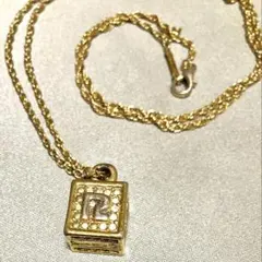 ニナリッチ NINA RICCI ロゴ キューブネックレス ネックレス