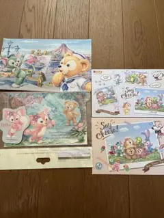 ダッフィー&フレンズ　ポストカード4枚