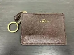 ★人気ブランド★COACHキーリング付パスケース小銭入れ