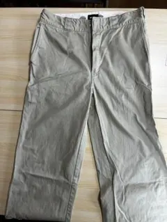BEAMS 別注Dickies ワイドチノパン（ベージュ） XLサイズのサムネイル