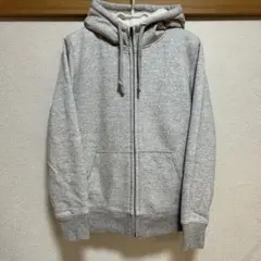 ユニクロ　ボアスウェットフルジップパーカー XL