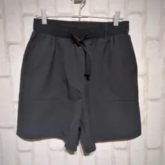 美品★GU ACTIVE ベルテッドショートパンツ ユニセックス ストリート 黒