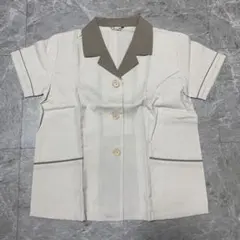 ベージュ 半袖シャツ Lサイズ g11