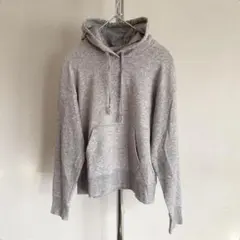 限定価格❣️UNIQLO ユニクロ プルオーバー パーカーフード付き グレー M