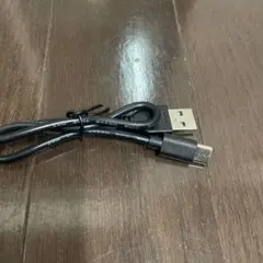 USB-A to USB-C 充電ケーブル 約1m ブラック