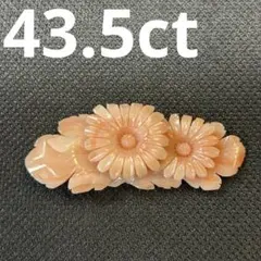 本珊瑚 ルース 彫刻 コーラル サンゴ さんご 梅3