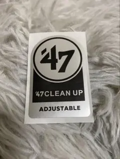 47ブランド　キャップ　ステッカーシール