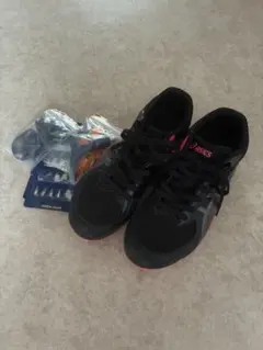 asics 陸上競技用スパイク　付属品付き　25cm