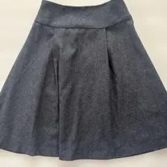 フレアスカート ひざ丈スカート