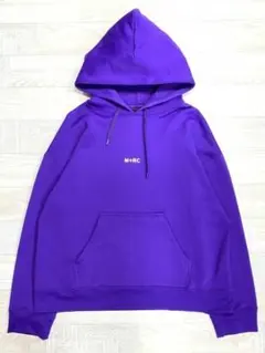 マルシェノア/ラッパー百足 着/ビックシルエット/両面ロゴプリントパーカー