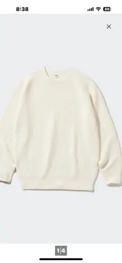 ３D クルーネックセーター４ＸＬ