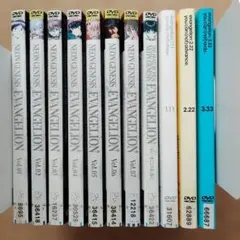 新世紀エヴァンゲリオン 単行本10巻＋別冊単行本+DVD8巻＋映画4巻