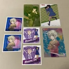 名探偵コナン　世良真純　メアリー　クリアカード　シール　ステッカー　セット