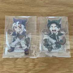 鬼滅の刃 カフェ ハロウィン アクリルスタンド アクスタ 宇髄天元 村田 セット