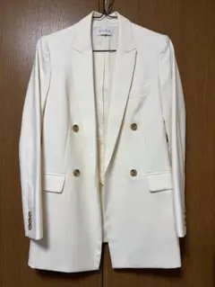 PLST プラステ　テーラードジャケット　アウター　アイボリー　スーツ　XS