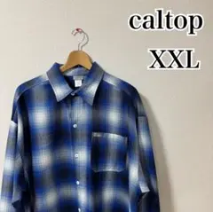 ［新品未使用］XXL USA製 CALTOP キャルトップ チェック シャツ
