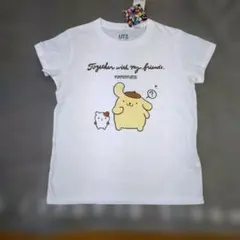 UNIQLO ポムポムプリン Tシャツ M ホワイト