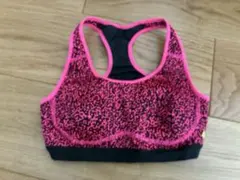 Nike ナイキ　レオパード柄 スポーツブラ　ピンク