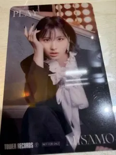 MISAMO アルバム PLAY タワレコ特典 クリアトレカ モモ