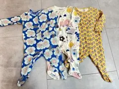 NEXT ロンパース　3枚セット　3-6M
