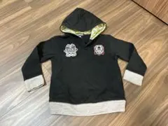 【まとめ買い可】TK SAPKID 黒いフード付きパーカー