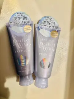 センカ プレミアム パーフェクトホイップ クリア 洗顔フォーム120g ２本