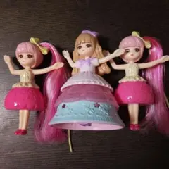 リカちゃん　ハッピーセット　マック　3体セット