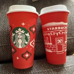 スターバックス　ホリデー　2023 2025 リユーザブルカップ　473ml