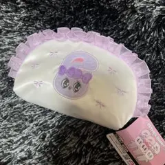 エスターバニー Esther Bunny フリルポーチ 小物入れ　パープル