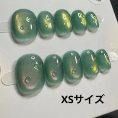 【セツ】マグネット　ネイルチップ　付け爪(A1427)