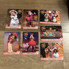 東京ディズニーリゾート コレクションカード 7枚