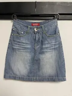 デニムミニスカート ライトブルー